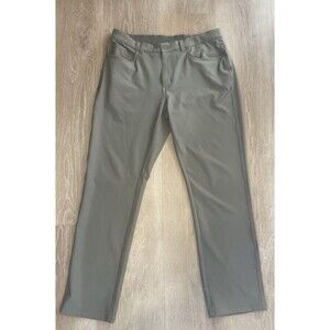 Gray Greg Norman Tech Golf Pants 34x30 Performance Stretch Men’s